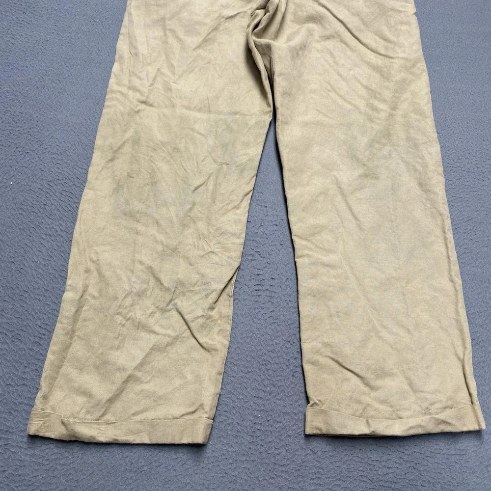 Banana Republic Pants Mens‎ 31x29 Beige Linen Cotton Chino Straight Leg Casual